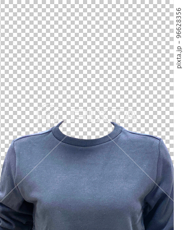 ID photo, woman, upper body, photo composite 96628356