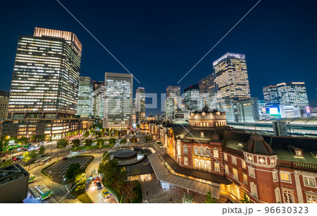 都市風景「東京都」東京駅前・丸の内 都市風景「東京都」東京駅前・丸の内 96630323