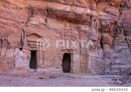 The Lion Triclinium tomb, Petra, Jordan 96630450