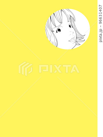 女の子キャラクターのデザインイラスト(2) 96631407