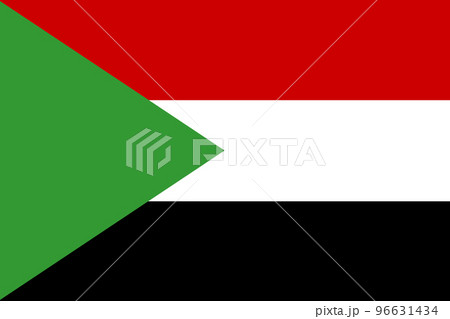 スーダン　国旗 96631434
