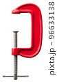 Single red screw clamp 96633138