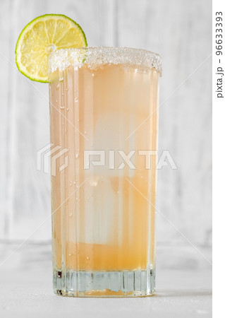 Glass of Palomita Cocktail 96633393