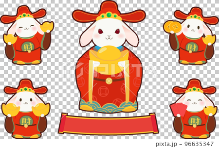 兔子財神 兔子財神 96635347