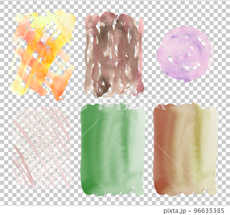 水彩紋理素材集：秋天 96635385