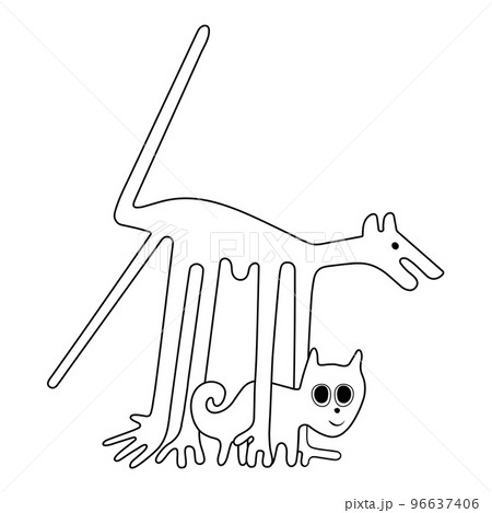 The dog and the cat  96637406