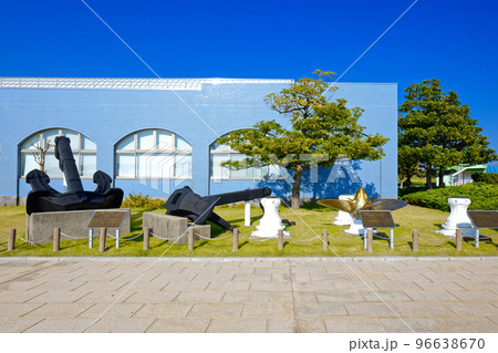 海王丸パーク　展示　いかり　キャプスタン　プロペラ 96638670