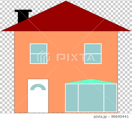 single house illustration transparent PNG 96640441