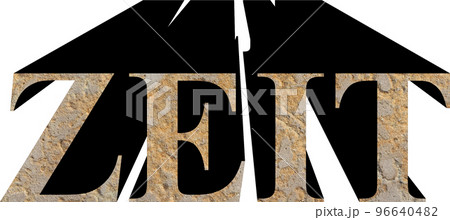 zeit (time) in stone transparent PNG 96640482