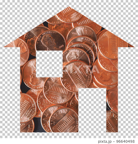 Dollar house transparent PNG 96640498