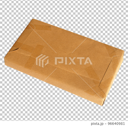 Small packet parcel box transparent PNG 96640981