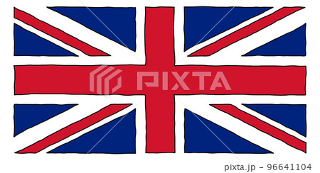 hand drawn uk flag transparent PNG hand drawn uk flag transparent PNG 96641104