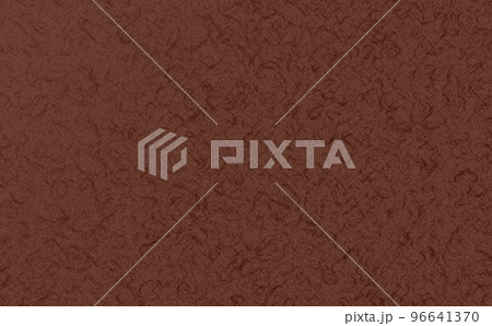 和紙の背景素材・焦茶色（暗い灰みの黄赤色） 96641370