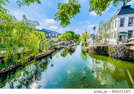 岡山県倉敷市　～倉敷美観地区の街並み～ 96643165