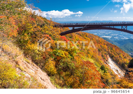 《福島県》不動沢橋・つばくろ谷の紅葉 《福島県》不動沢橋・つばくろ谷の紅葉 96645654