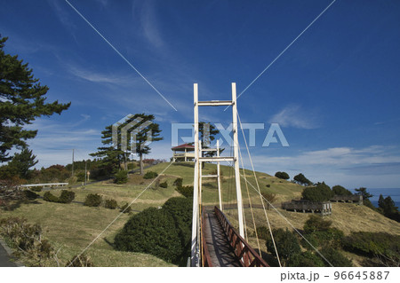 22022 牡鹿半島 御番所公園の釣り橋 22022 牡鹿半島 御番所公園の釣り橋 96645887