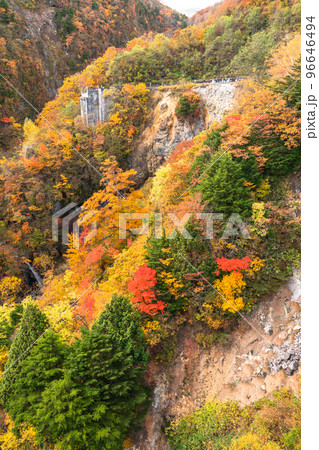 《福島県》つばくろ谷の紅葉・磐梯吾妻スカイライン 《福島県》つばくろ谷の紅葉・磐梯吾妻スカイライン 96646494
