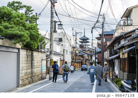 【京都府】風情を感じる京都の街並み 【京都府】風情を感じる京都の街並み 96647138