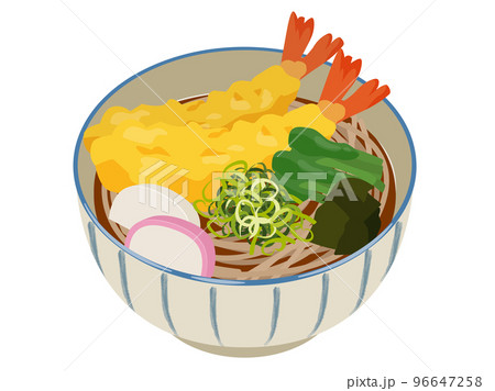 海老の天ぷらそば_年越しそば 海老の天ぷらそば_年越しそば 96647258