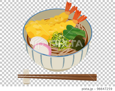 蝦天婦羅蕎麥麵_除夕蕎麥麵 96647259