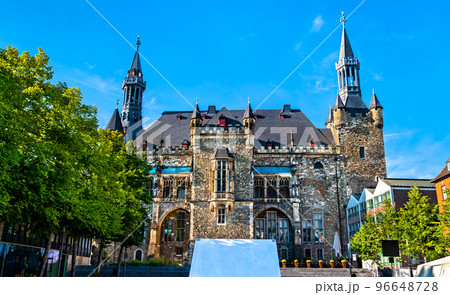 Aachen Cathedral, UNESCO world heritage in North Rhine-Westphalia, Germany 96648728