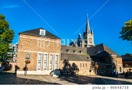 Aachen Cathedral, UNESCO world heritage in North Rhine-Westphalia, Germany 96648738