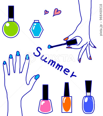 夏ネイル 96648918