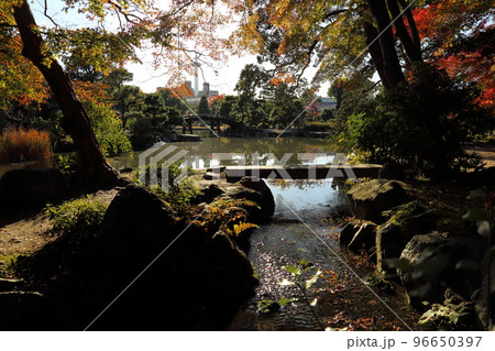 国名勝　渉成園（枳殻邸） ／ 東本願寺の飛地境内地【京都市下京区】 96650397