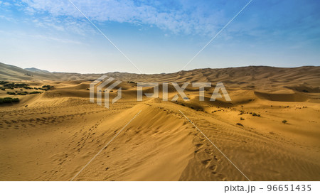 新疆ウイグル自治区・鄯善 クムタグ砂漠 / Kumtag Desert, China 96651435