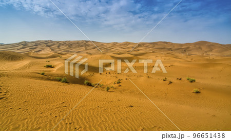 新疆ウイグル自治区・鄯善 クムタグ砂漠 / Kumtag Desert, China 96651438