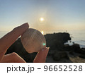 夕日と貝殻 96652528