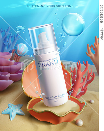 3D Beach element set 96656119