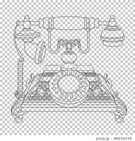 Vintage phone Vintage phone 96656248