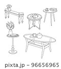 Table with objects 96656965