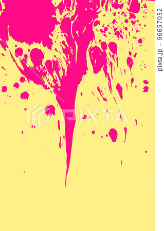 Abstract vector grunge splashes of paint illustration 96657032