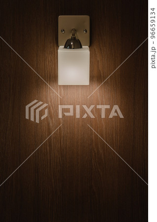 Wall lamp in hotel 96659134