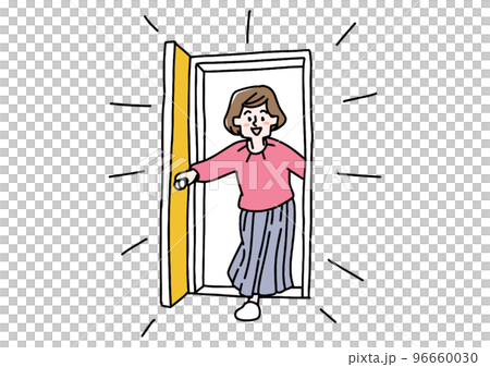 一個使勁開門進來的女人 一個使勁開門進來的女人 96660030
