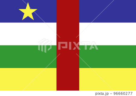 中央アフリカ 国旗 中央アフリカ 国旗 96660277
