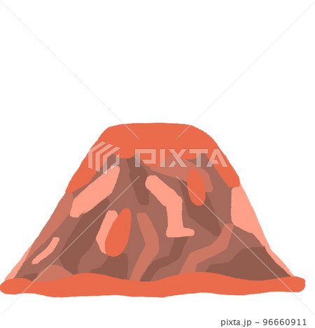 カラフルな火山 カラフルな火山 96660911