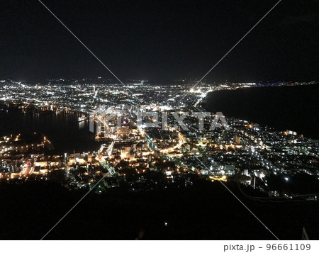 函館山の夜景 函館山の夜景 96661109
