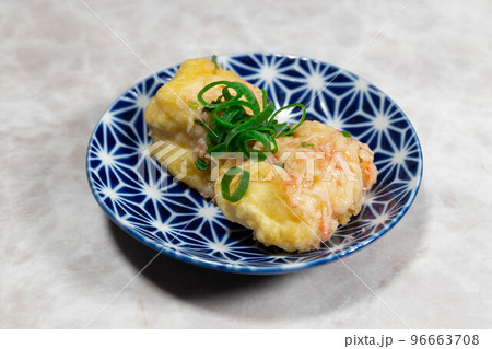 魚すり身の天ぷら　カニあんかけ 96663708