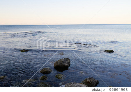 北海道 小樽の祝津の海岸風景 北海道 小樽の祝津の海岸風景 96664968