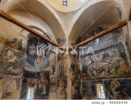Paintings in Holy Mother of God Medieval Church 96666446