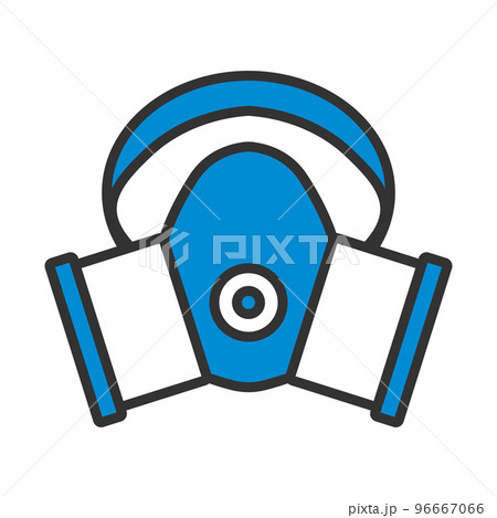 Dust Protection Mask Icon Dust Protection Mask Icon 96667066