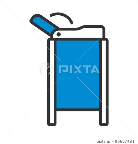 Baby Swaddle Table Icon 96667431