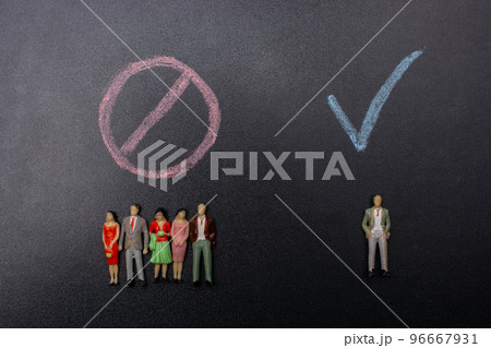 Social distancing,to protect COVID-19 coronavirus outbreak spreading concept Social distancing,to protect COVID-19 coronavirus outbreak spreading concept 96667931