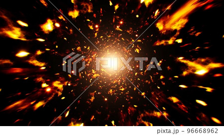 Scattering Fire Particles Scattering Fire Particles 96668962