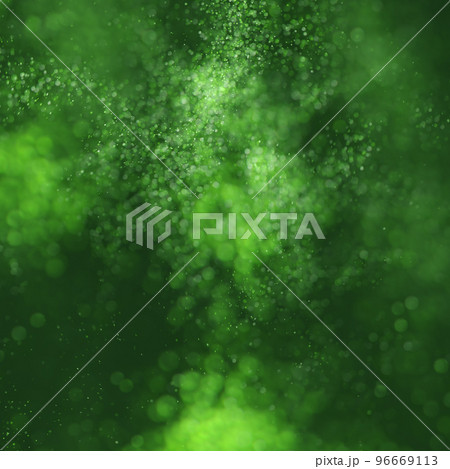 Abstract green blurred background, the bokeh effect. Abstract green blurred background, the bokeh effect. 96669113