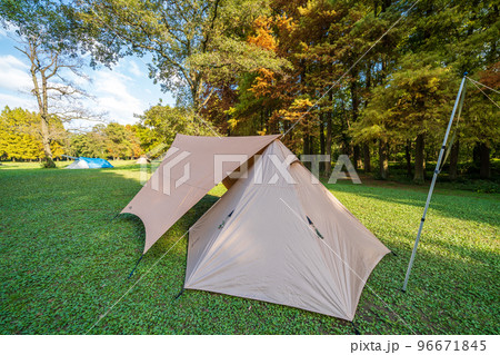 小川張り　テント設営方法 96671845