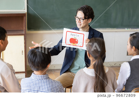 英語の授業 96672809